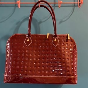 Arcadia burgundy purse